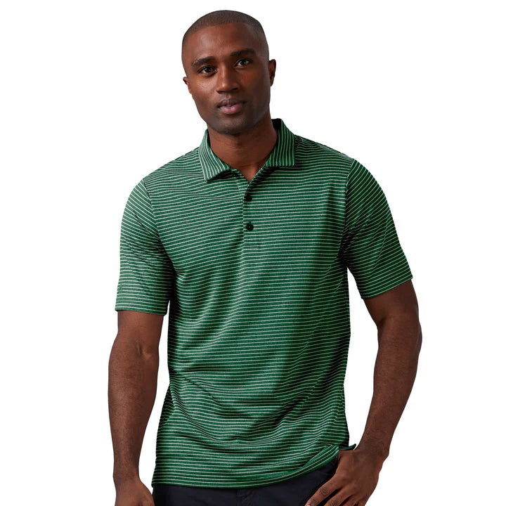 Smart Wear Antigua: Men's Essentials Polo - 736 Dark Pine Heather/White Esteem 104576 Smart Wear Antigua: Men's Essentials Polo - 736 Dark Pine Heather/White Esteem 104576