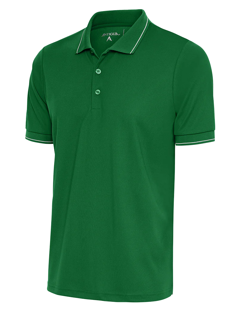 Casual Trousers Antigua: Men's Essentials Polo - Dark Pine/White Affluent 104577