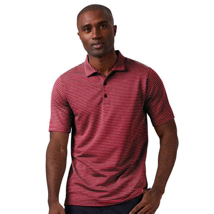 Formal Shirts Antigua: Men's Essentials Polo - 883 Dark Red Heather/White Esteem 104576 Formal Shirts Antigua: Men's Essentials Polo - 883 Dark Red Heather/White Esteem 104576