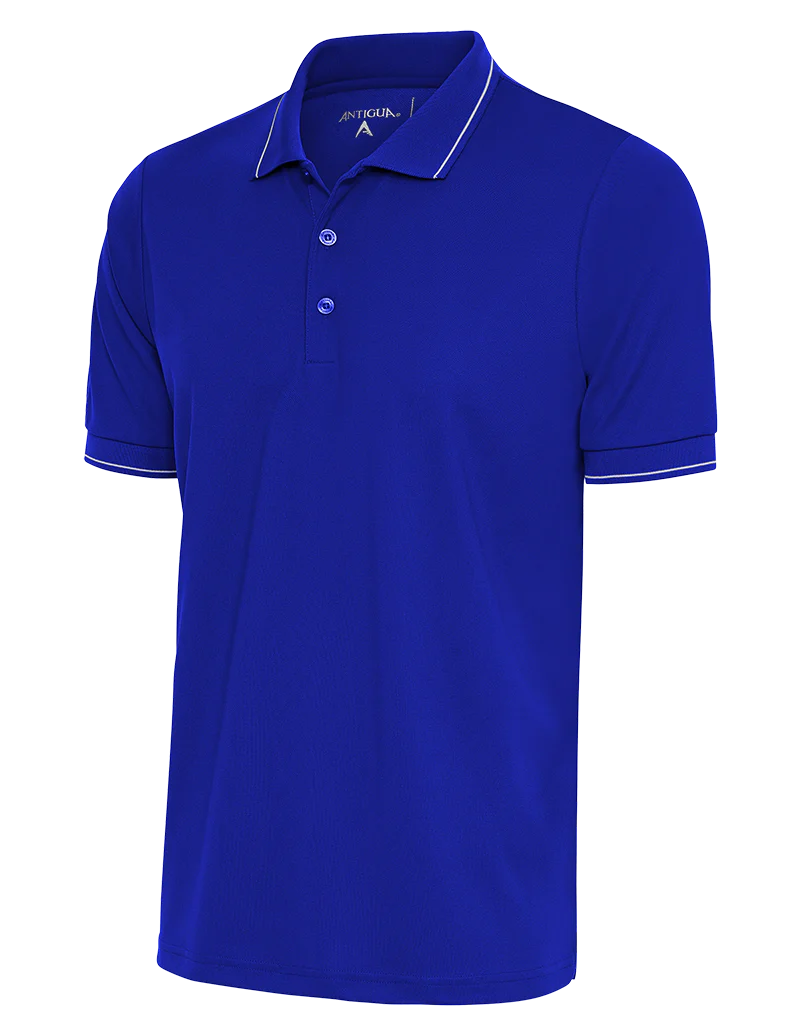 Simple Styles Antigua: Men's Essentials Polo - Dark Royal/White Affluent 104577