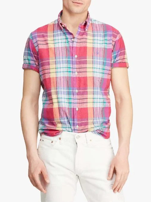 Minimalist Pieces Classic Fit Madras Shirt