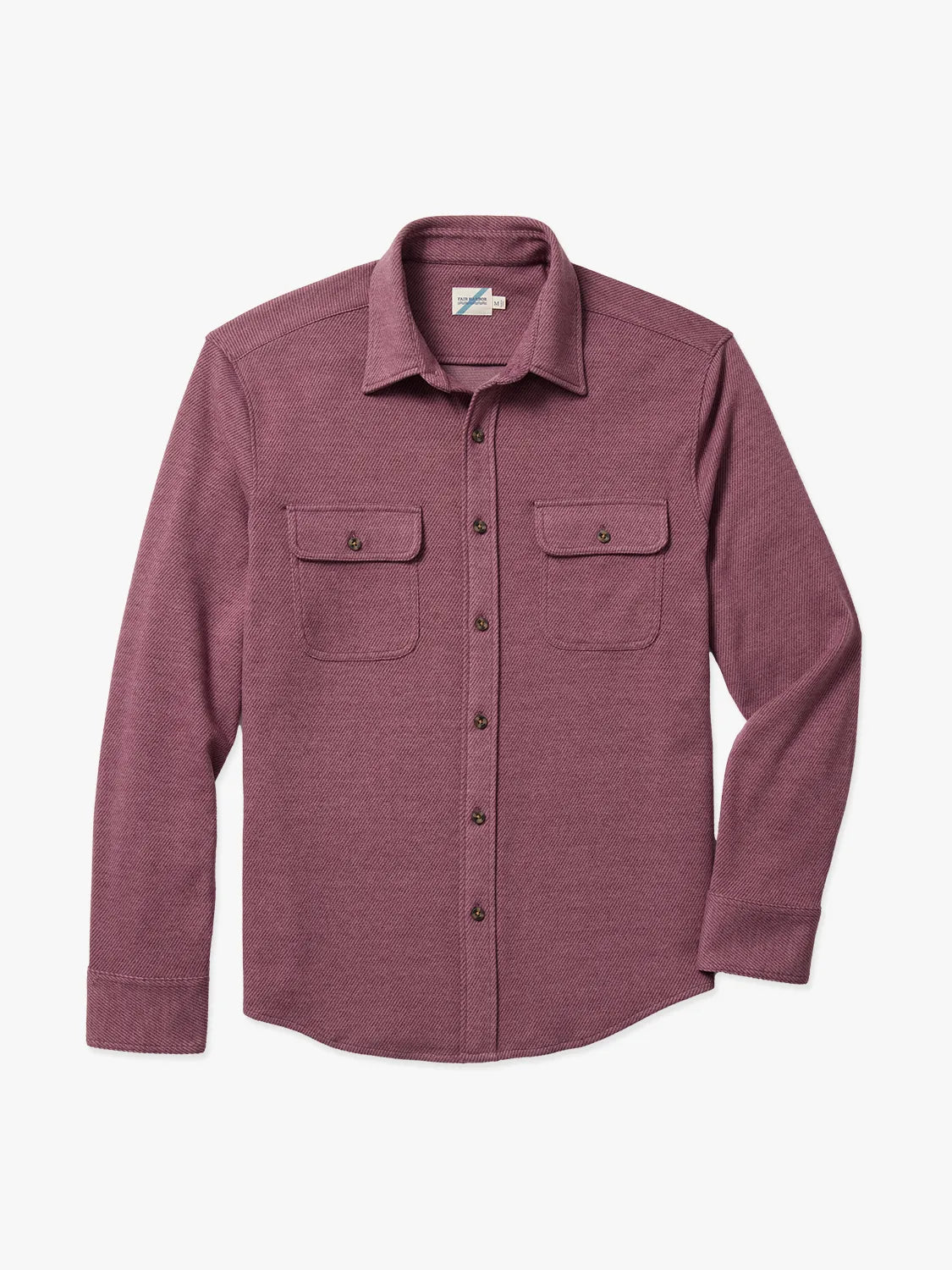 All-Season Wear Dunewood Flannel | Burgundy Twill