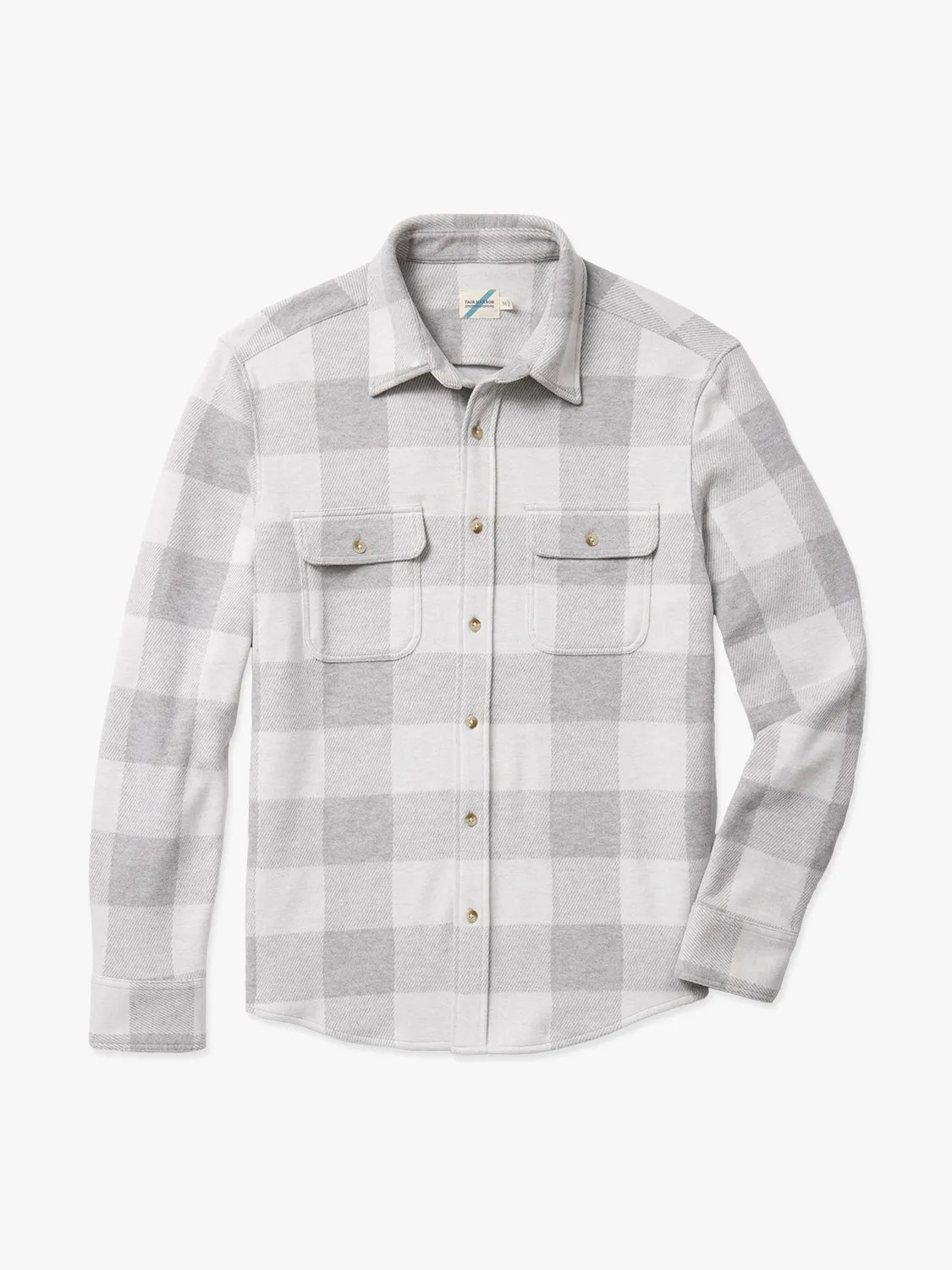 Relaxed Styles Dunewood Flannel | Heather Grey Buffalo Check