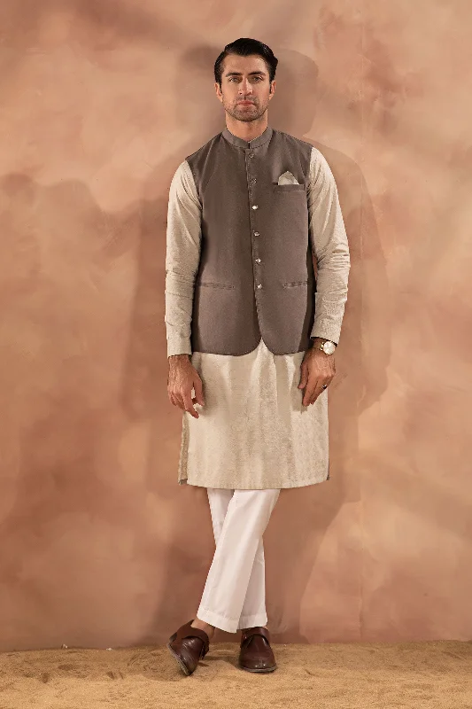 Fashion Tops Grey Waistcoat | GTS-SS24-26