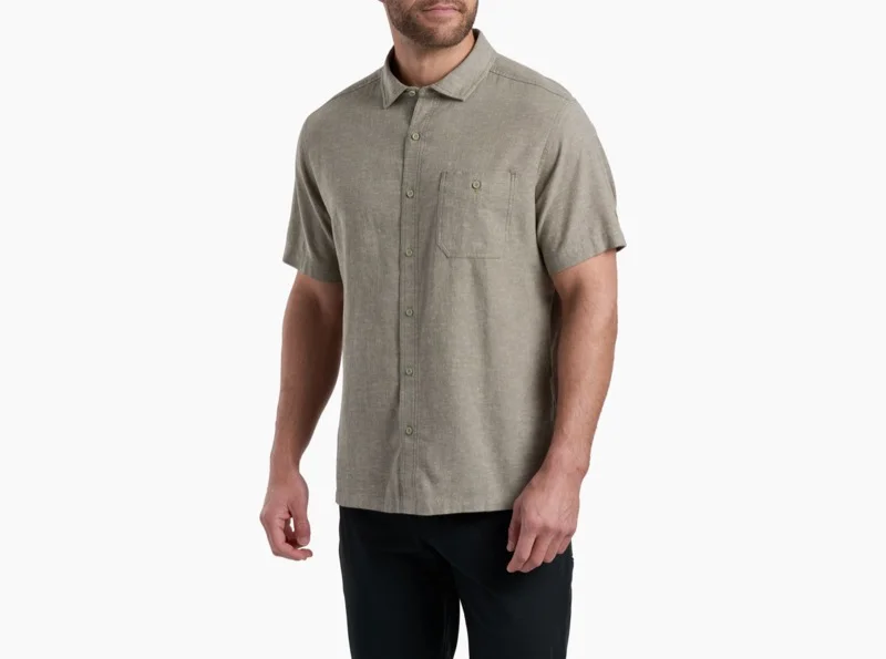 Athletic Tops Kuhl 7486 Ms Getaway Short Sleeve Shirt