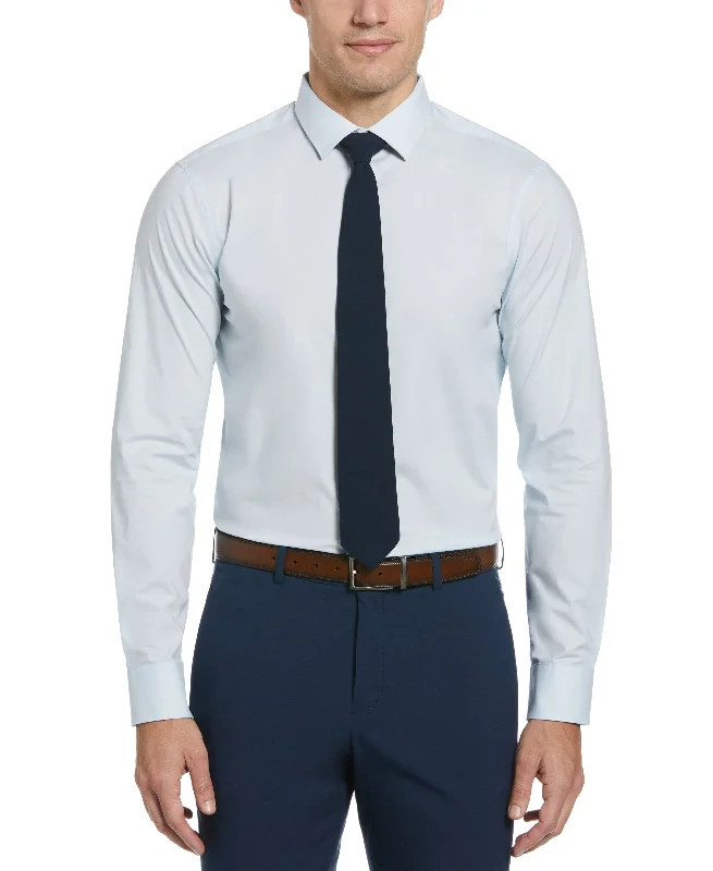 Bold Colors Slim Fit Luxury Cotton Poplin Dress Shirt