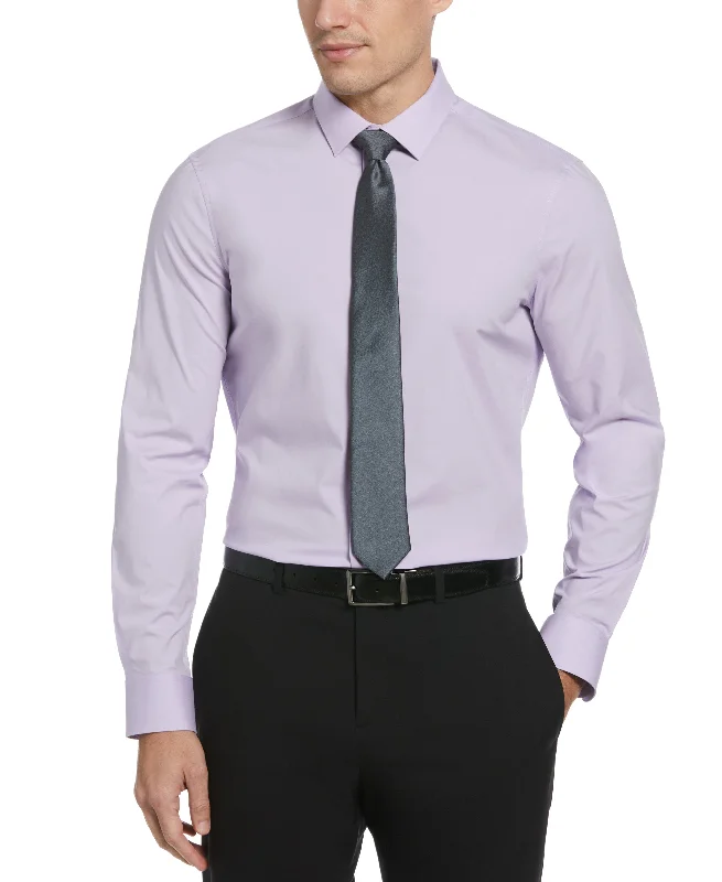 Comfy Tops Slim Fit Luxury Cotton Poplin Dress Shirt
