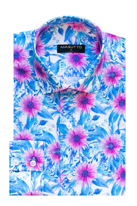 Practical Clothing Masutto Shirt | BASTEN-05 LONG SLEEVE BUTTON DOWN SHIRT
