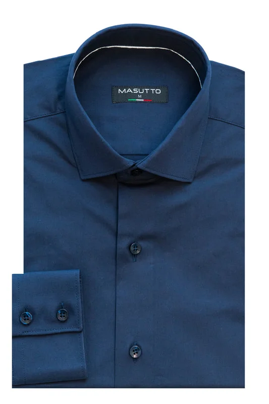 Fashion Bottoms Masutto Shirt | BH-92 LONG SLEEVE BUTTON DOWN SHIRT