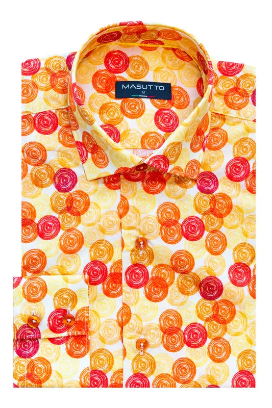 All-Day Wear Masutto Shirt | JOSH-09 LONG SLEEVE BUTTON DOWN SHIRT