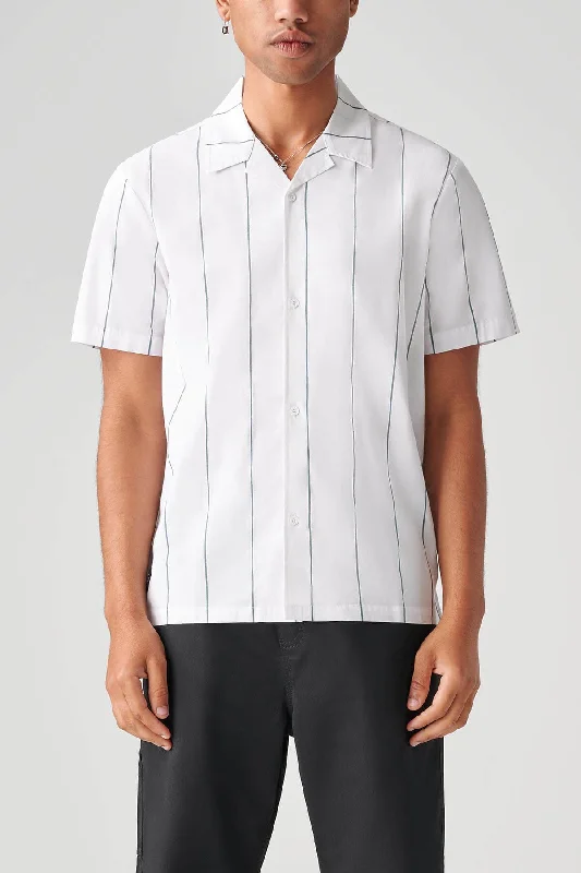 Comfort Jackets Off Course SS Shirt - White