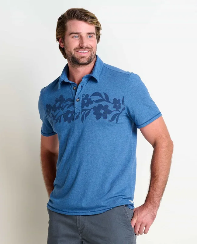 Modern Basics Toad & Co Ms Boundless Jersey Short Sleeve Polo - T2002409