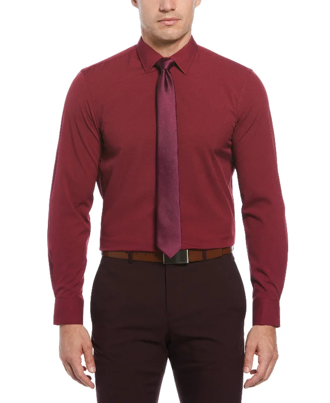 Street Outfit Slim Fit Total Stretch Performance Dress Shirt
