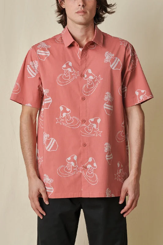Relaxed Jackets Underground Holiday SS Shirt - Smoke