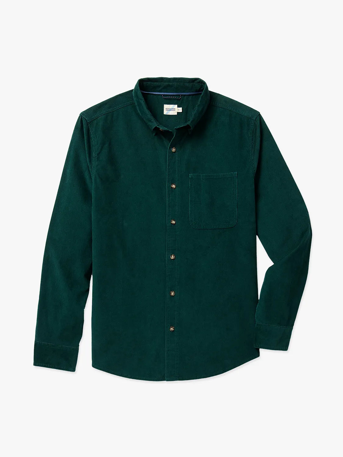 Casual Shirts Wilder Stretch Corduroy Shirt | Hunter Green